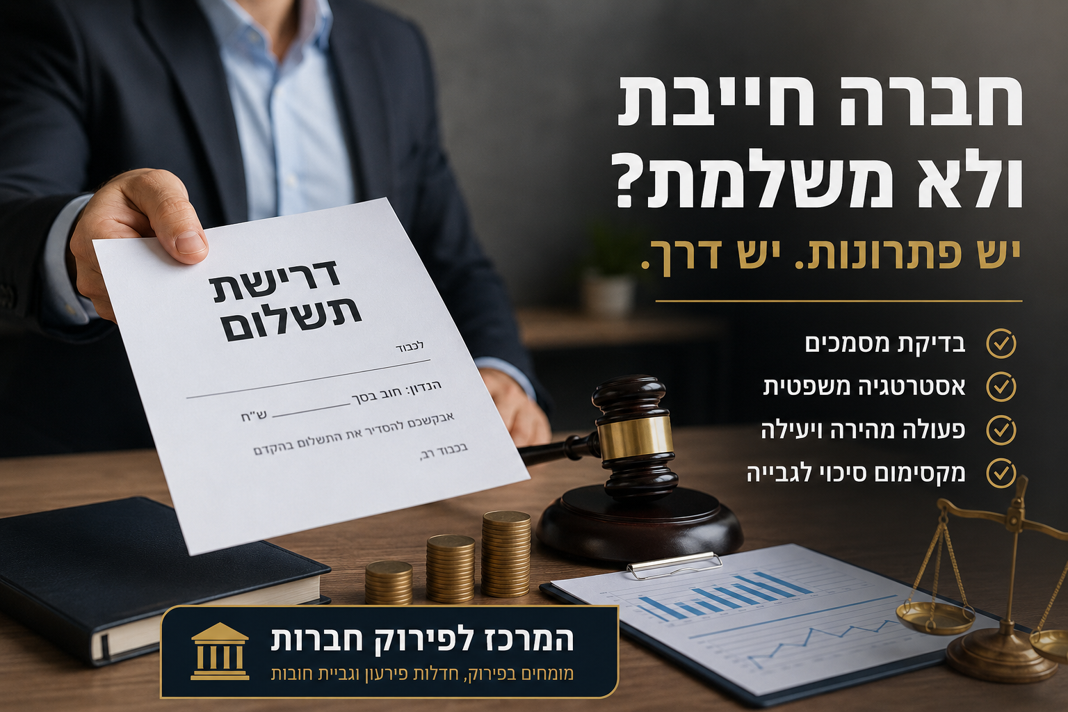 גביית חובות מחברה